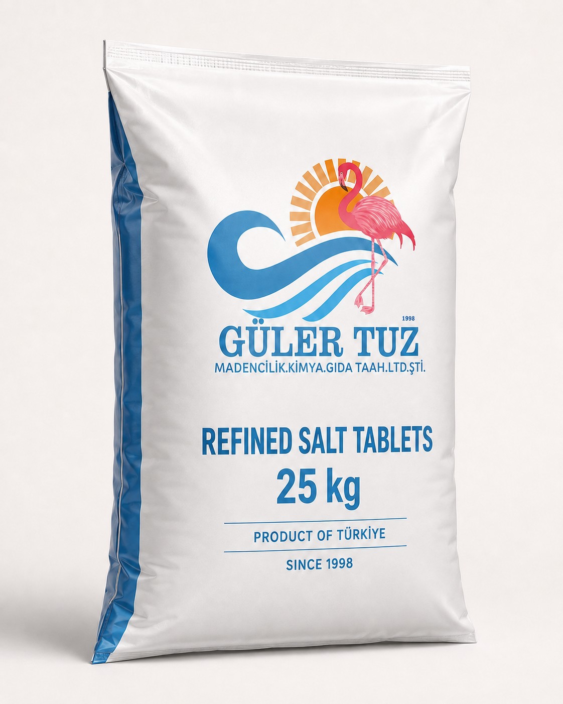 Güler Tuz balení rafinované tabletové soli 25 kg